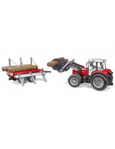 02046 Massey Ferguson 7480 su frontaliniu...